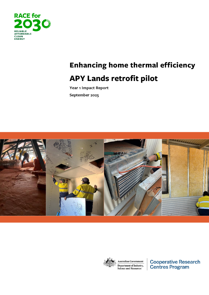 Enhancing home thermal efficiency: APY Lands retrofit pilot