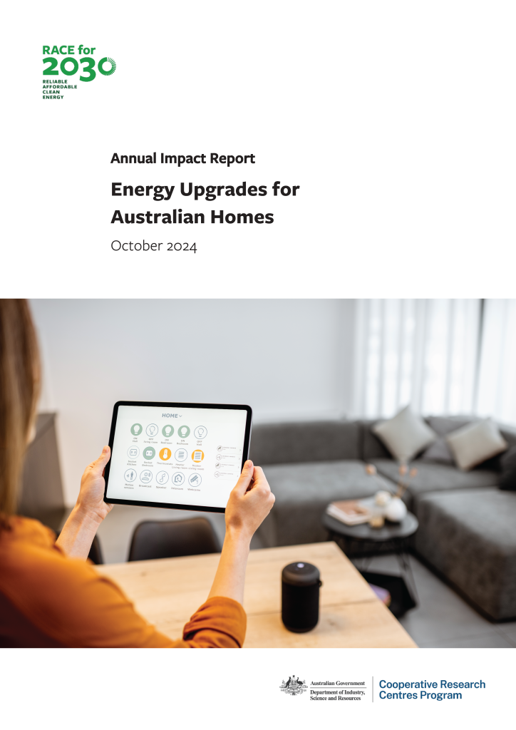 Energy upgrades for Australian Homes Year 1 report